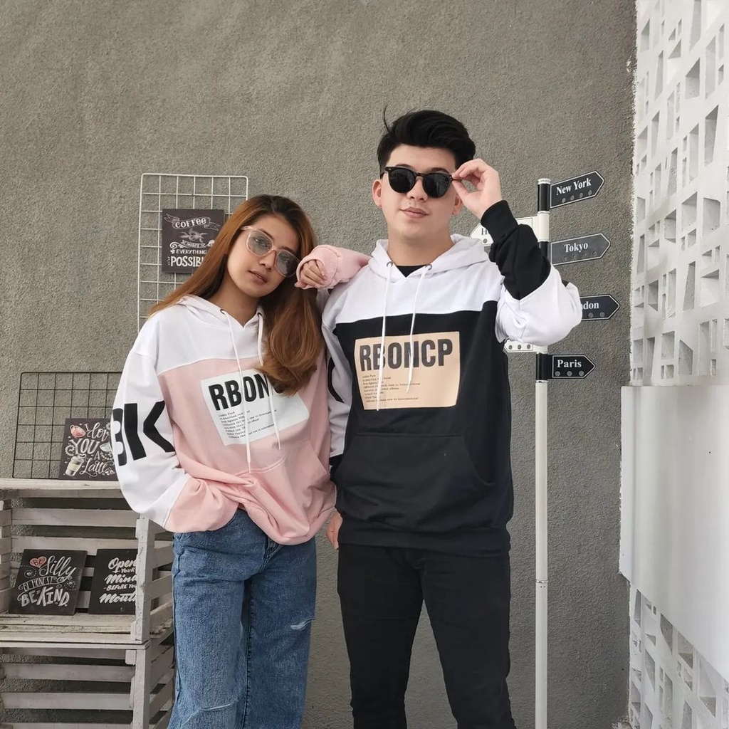 Jaket couple online hoodie