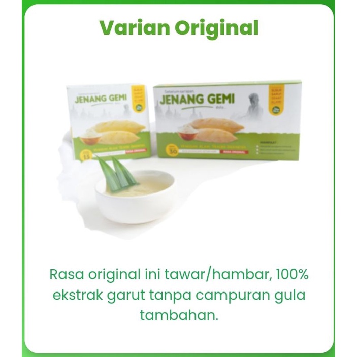 Jual Jenang Gemi isi 30 Sachet Rasa Original | Shopee Indonesia