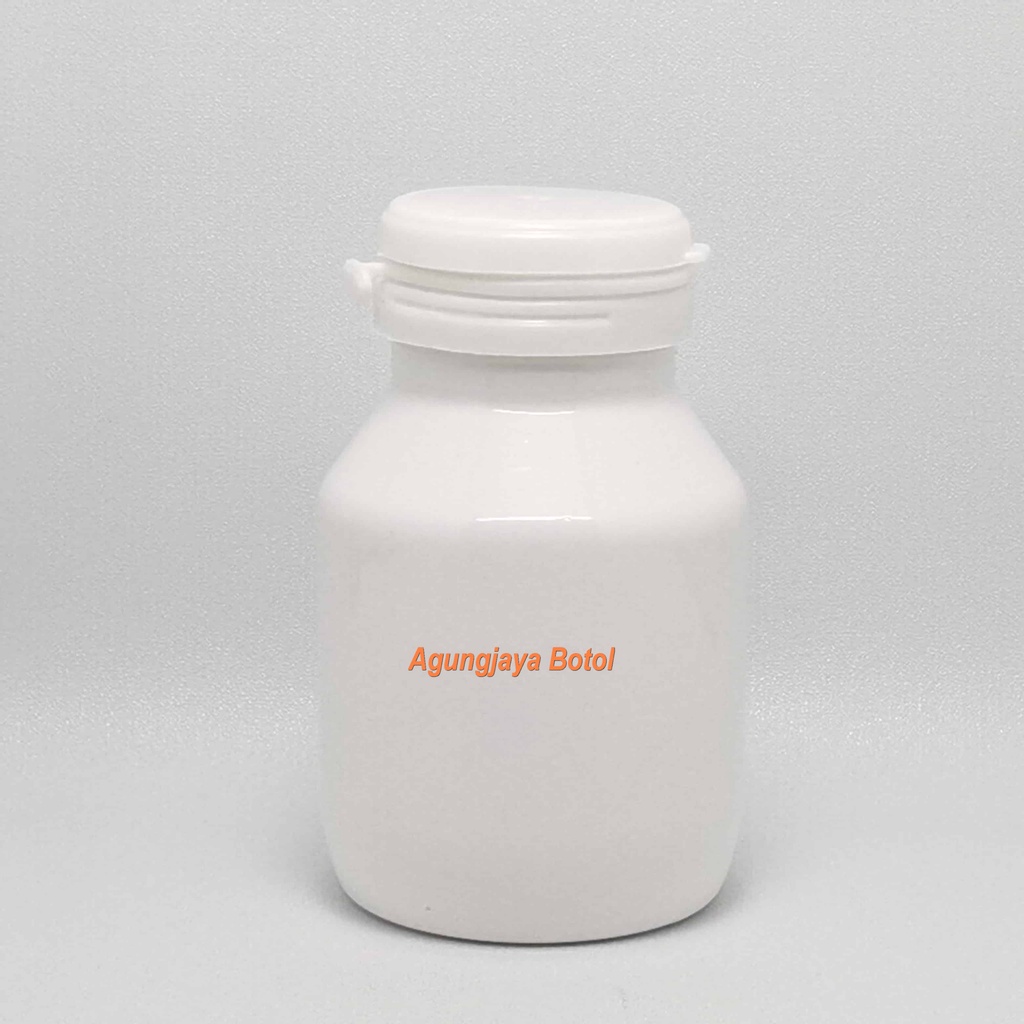 Jual Botol Pet 60 Tablet Bulat Putih / Botol Tablet / Botol Obat ...