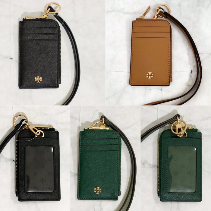 Jual Document Organizer Tory Burch Emerson Lanyard Original Shopee