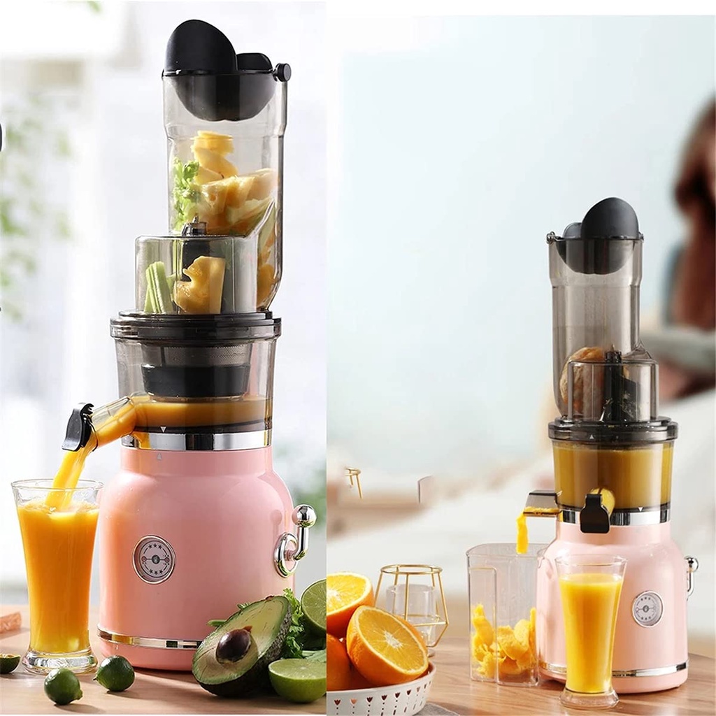 Jual SLOW JUICER Mesin Pembuat Jus, Chute Pakan Besar Mulut Besar 3