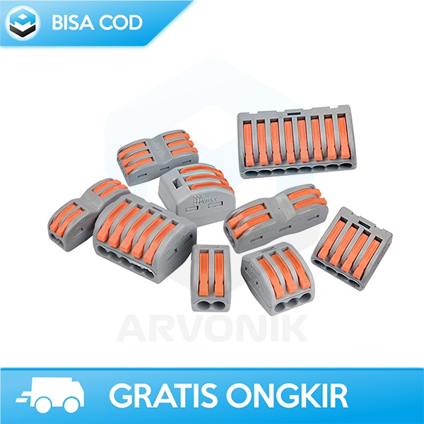 Jual KONEKTOR KABEL LISTRIK TERMINAL LISTRIK ANTI KORSLETING AMAN ...