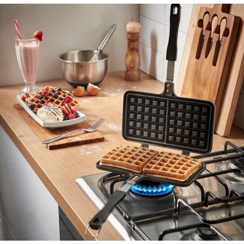 Jual Cetakan waffle bapel kue wapel / waffle maker listrik / alat cetak ...