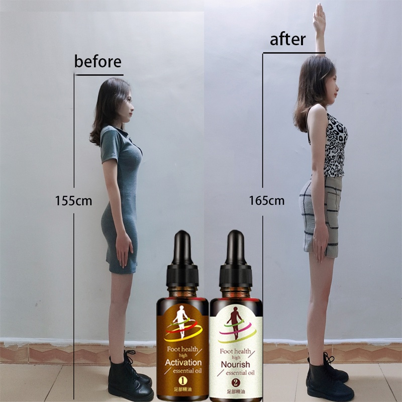 Jual Height Growth Essential Oil 15ml 15ml 100 Ori Herbal Foot