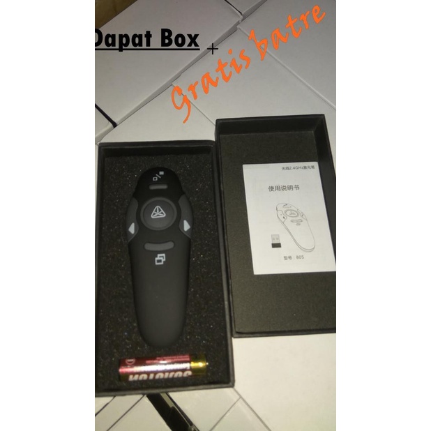 Jual Wireless Laser Pointer / Presenter / Presentasi / PPT / Power ...