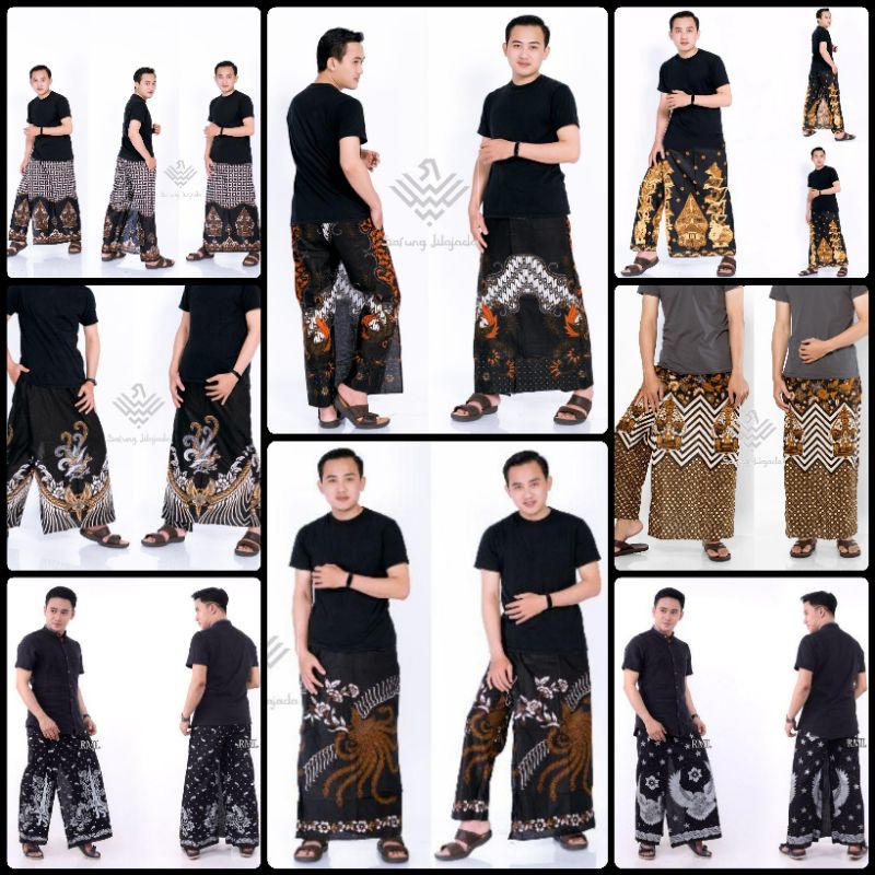 Jual SARUNG CELANA DEWASA MOTIF GUNUNGAN WAYANG | SARCEL PRIA MODEL