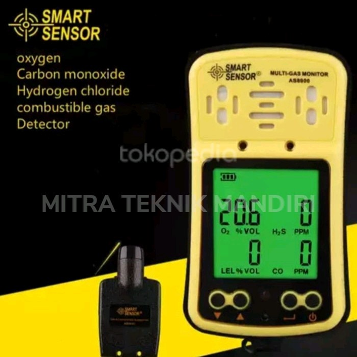 Jual Kual Alat Ukur Detektor Digital Multi 4 In 1 Gas Detector Smart ...