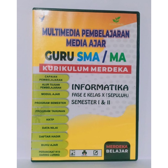 Jual MODUL AJAR INFORMATIKA KURIKULUM MERDEKA FASE E KLS X | Shopee ...