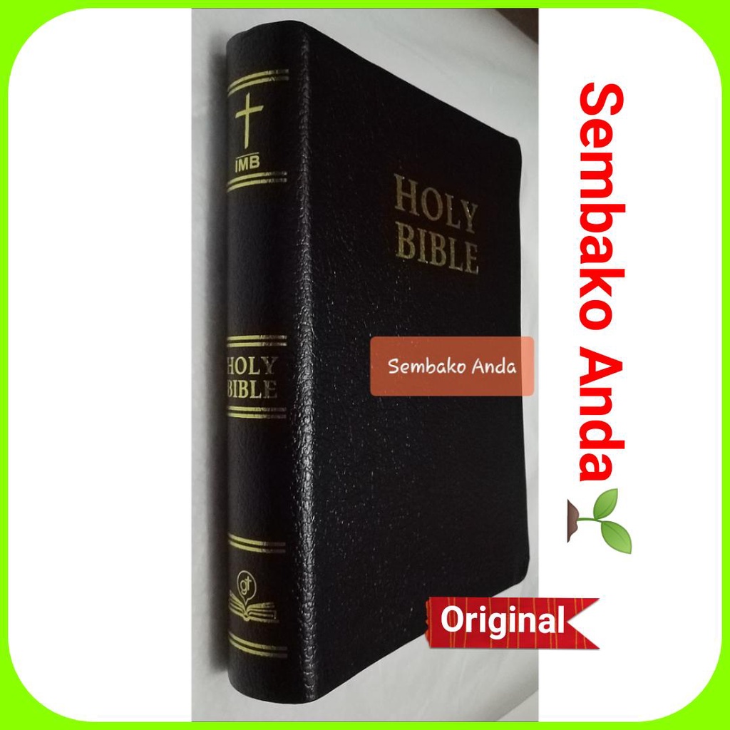 Jual A) Kitab Suci Indonesian Modern Bible IMB. Alkitab Indonesia ...