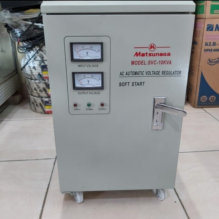 Jual Stabilizer Stabilizer Listrik Matsunaga 10.000 Watt 10000 Wat 10. ...