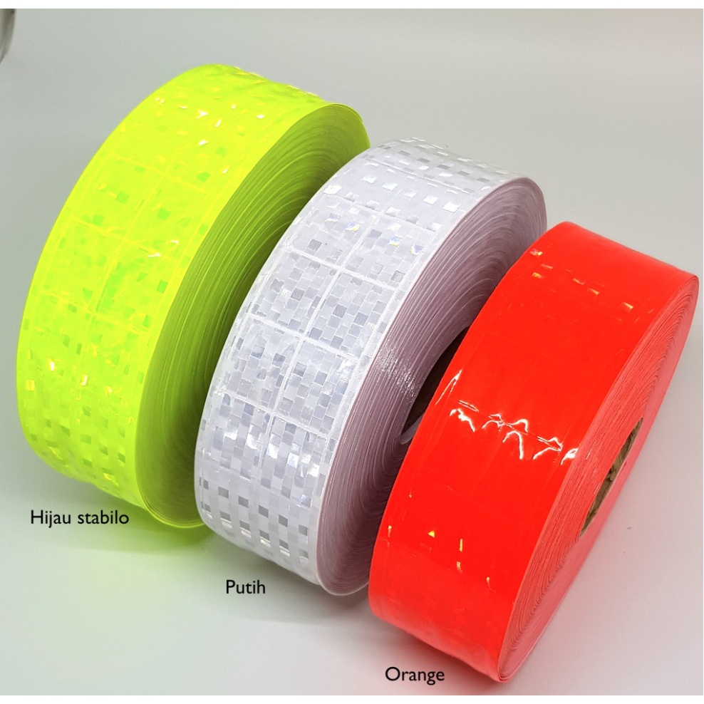 Jual Pita Scotlight Scotlite Scotchlite PVC 5 cm x 1 Meter Motif ...