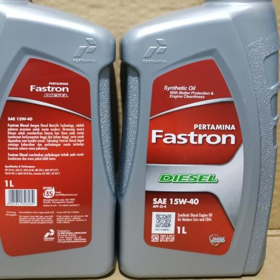 Jual Pertamina Fastron Diesel 15w-40 (Ori 100%) Kemasan Baru | Shopee ...