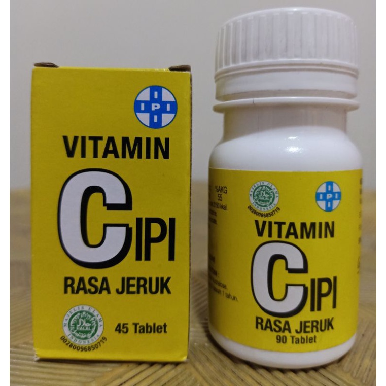 Jual Vitamin C Ipi Rasa Jeruk Isi Tablet Shopee Indonesia