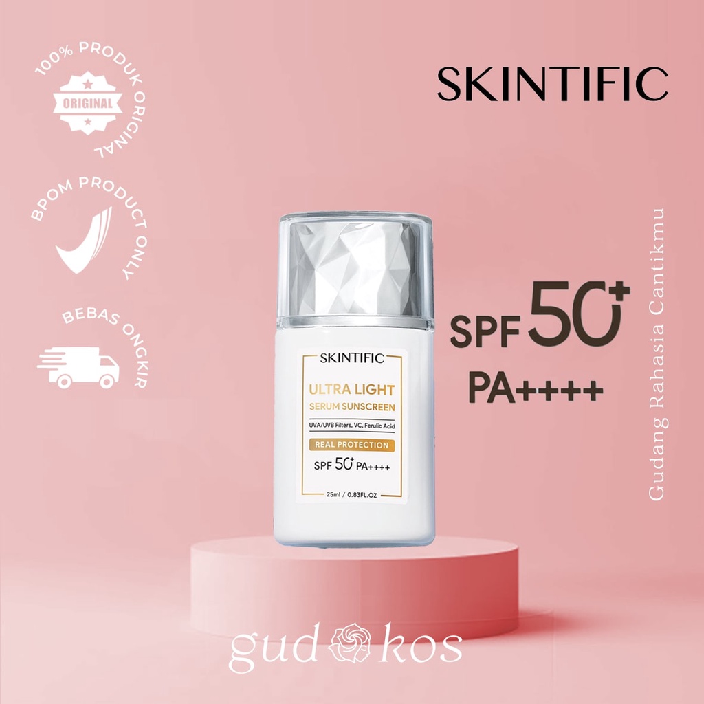 Jual Skintific Sunscreen Ultra Light Serum Spf Pa Shopee Indonesia