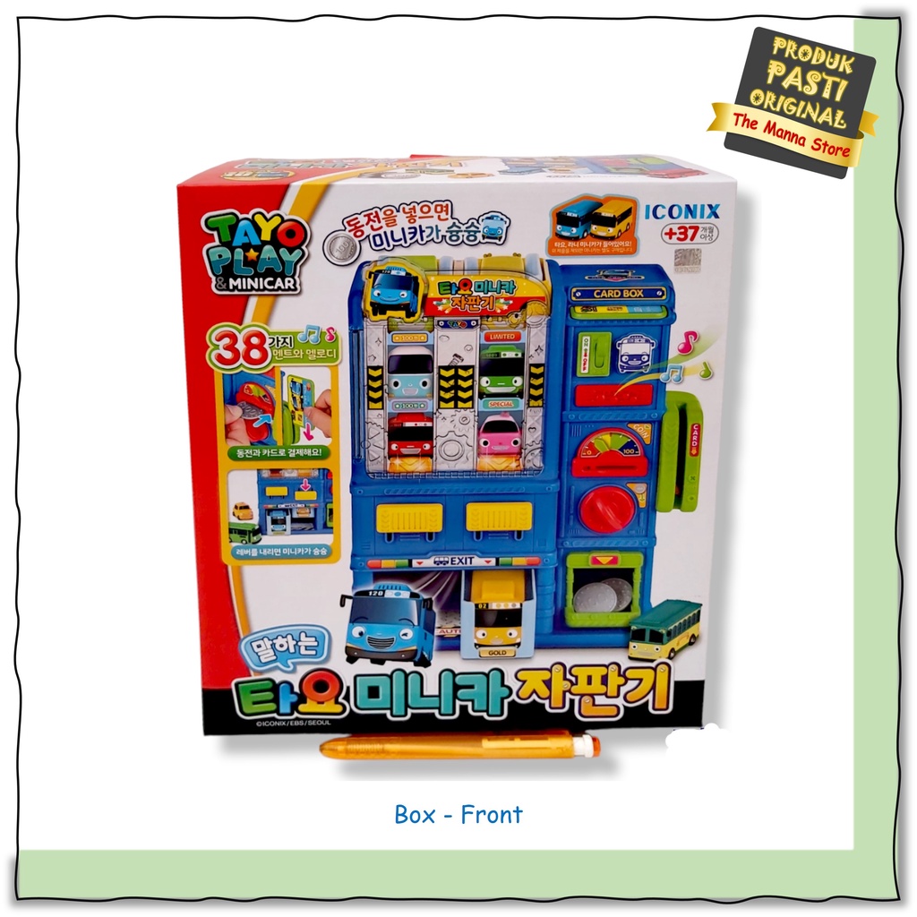 Jual Iconix Tayo The Little Bus Mini Tayo'S Friends Vending Machine ...