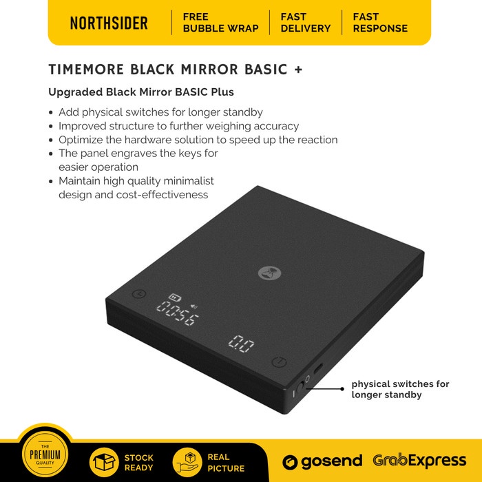 Jual Tokopratiwiw- Timemore Black Mirror Basic+ Coffee Scale (Upgrade ...