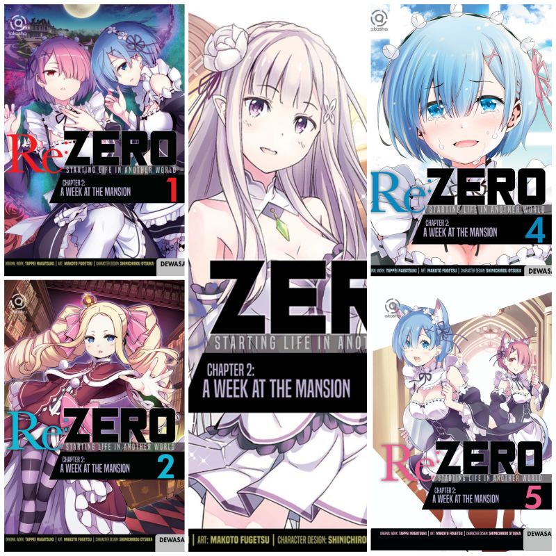 Jual (Original, Segel) Komik Re Zero Starting Life in Another World ...