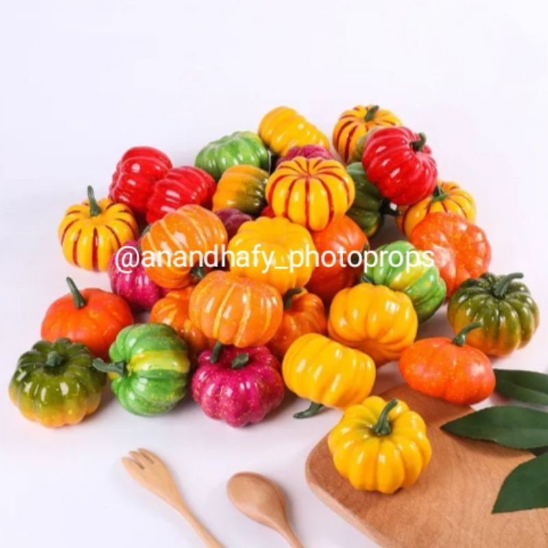 Jual LABU ARTIFICIAL DUMMY HIASAN PALSU FOAM PLASTIK PUMPKIN ARTIFICIAL ...