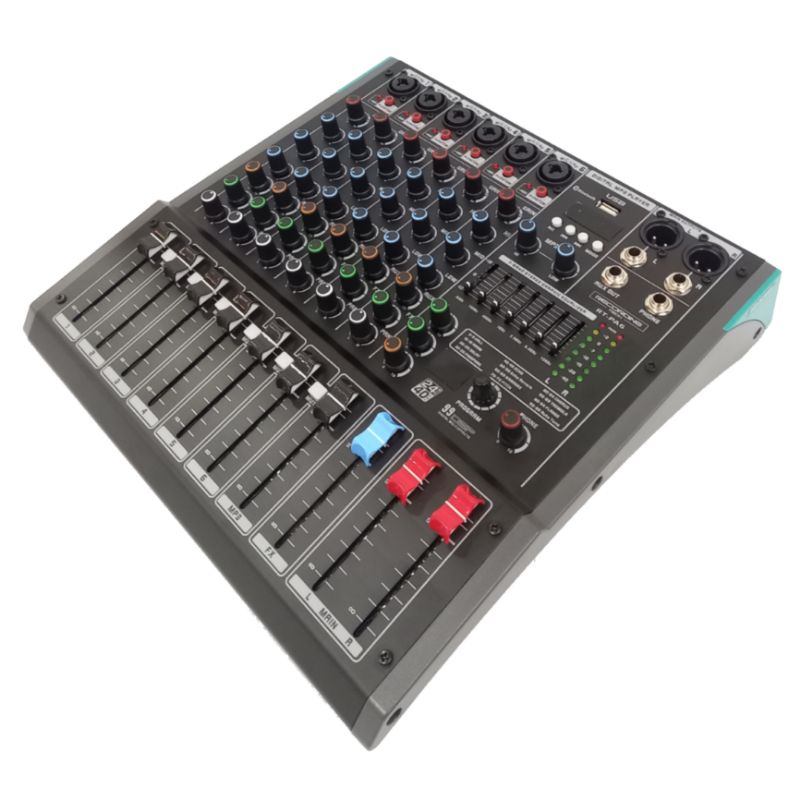 Jual Recording Tech PA6 - Professional 6 Channel Mixer with DSP Fx ...