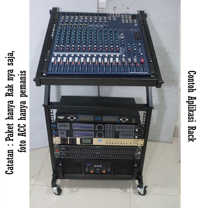 Jual Soundsystem Rak Power Mixer Audio 10 U / Rak Tempat Power Acc ...