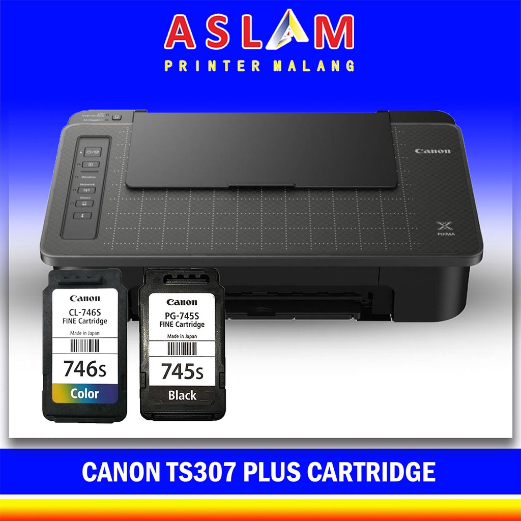 Jual Printer Canon PIXMA TS307 TS 207 New Original Ts 307 Ts307