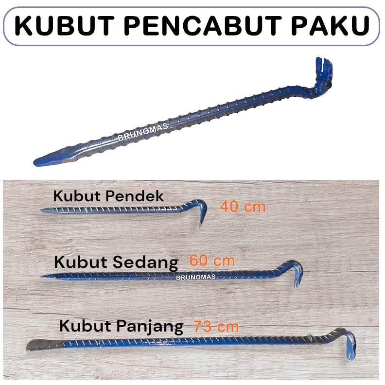 Jual Kubut Pencabut Paku - Toge Linggis Baja ulir | Shopee Indonesia