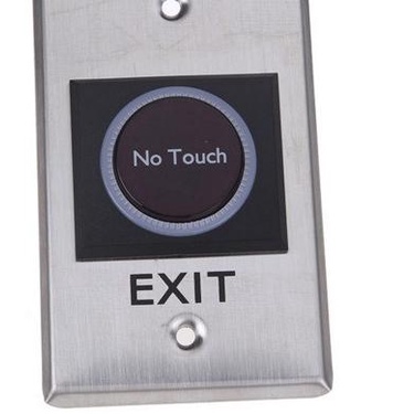 Jual Contactless Button Exit Access Control Infrared No Touch Door ...