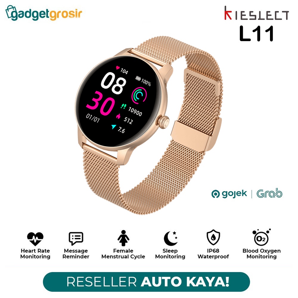 Jual KIESLECT L11 Smartwatch Lady Watch IOS Android Anti Air