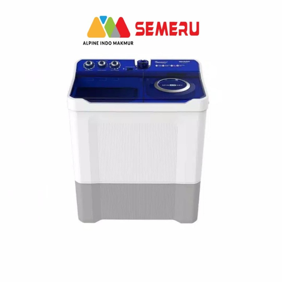 Jual SHARP MESIN CUCI TWIN TUB ES-T1490 WA KHUSUS MAKASSAR | Shopee