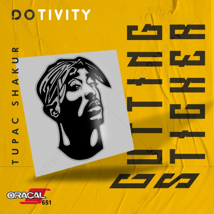 Jual Cutting Sticker TUPAC SHAKUR | Shopee Indonesia