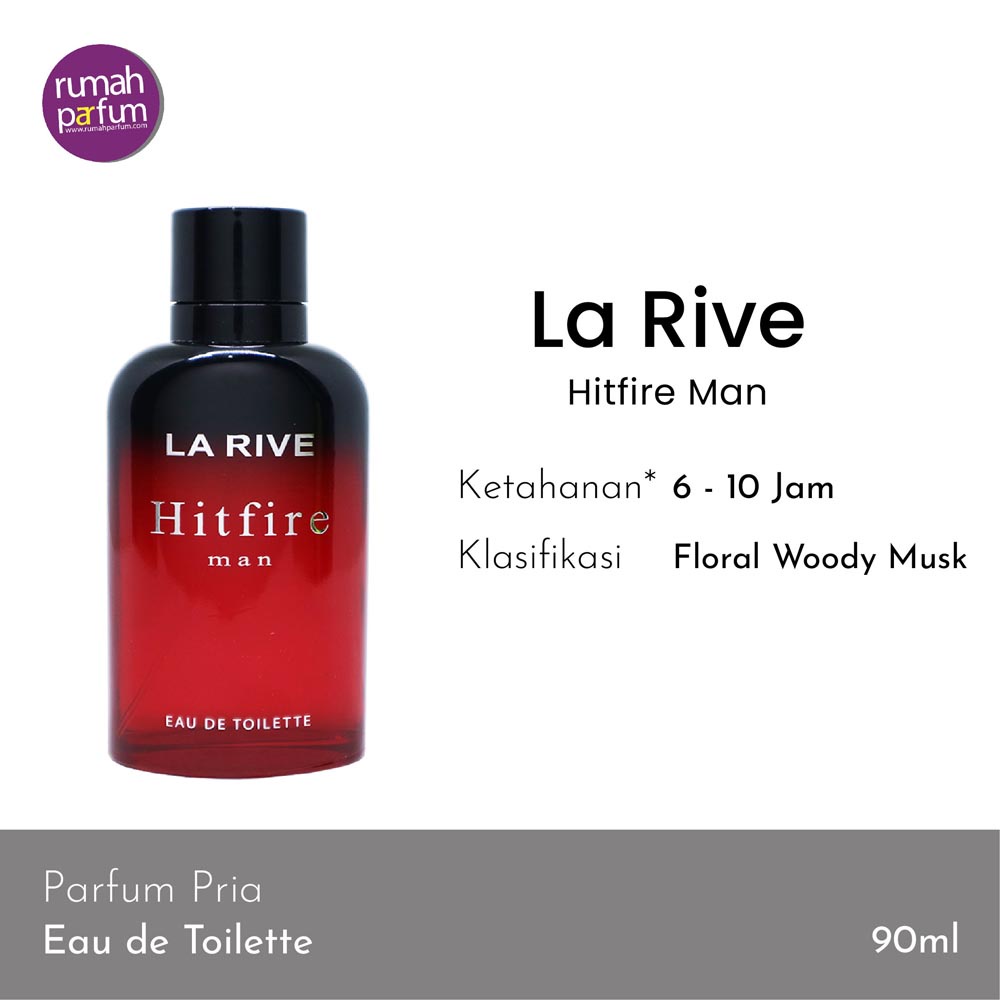 Jual Parfum Pria La Rive Hitfire Man (90 mL) Perfume Cowok Tahan Lama ...