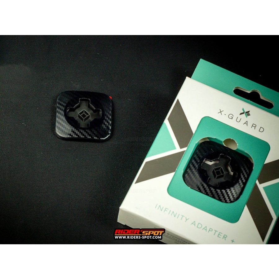 Jual Phone Holder XGuard Infinity Adapter + Carbon Black Shopee Indonesia