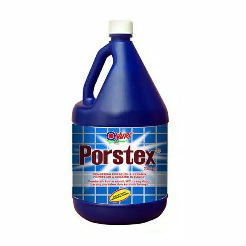 Jual Yuri PORSTEX Porselen Botol Biru 2 Liter 2000ml Pembersih Lantai ...