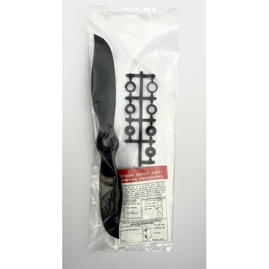QUARKZMAN 5 Stück 7x5 Zoll Propeller RC Propeller 2-Flügelige Blätter Grau mit Adapterringen für RC Flugzeug Flugzeug Prop Ersatz
