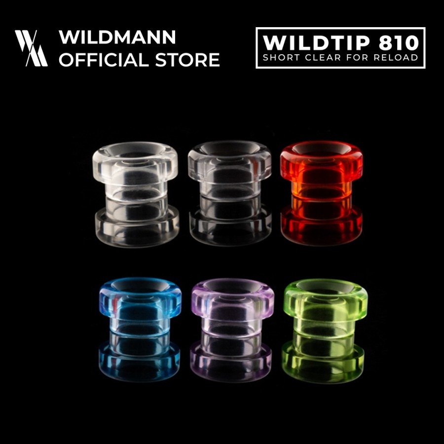 Jual Wildtip 810 SHORT for Reload S / X RDA - CLEAR Driptip by Wildmann ...