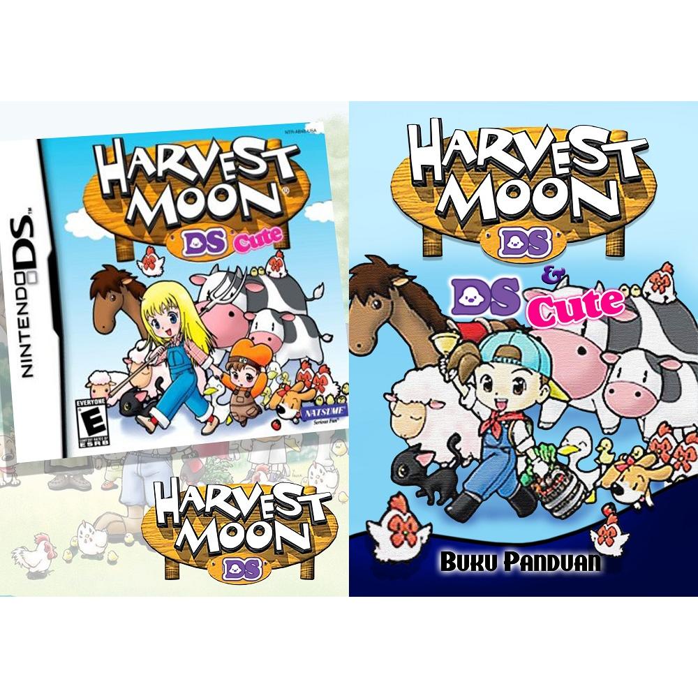 Jual BUKU HARVEST MOON DS PANDUAN BAHASA INDONESIA HARVEST MOON DS DAN