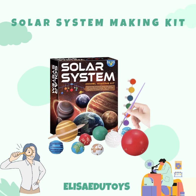 Jual solar system making kit model model Shopee Indonesia
