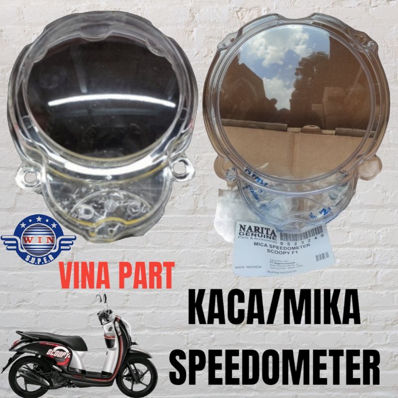 Jual Kaca Mika Speedometer Kilometer Scoopy Fi Lama K Merk Win Dan Narita Shopee Indonesia