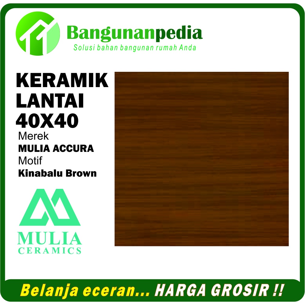 Jual Keramik Lantai Motif Kayu X Mulia Kinabalu Shopee Indonesia