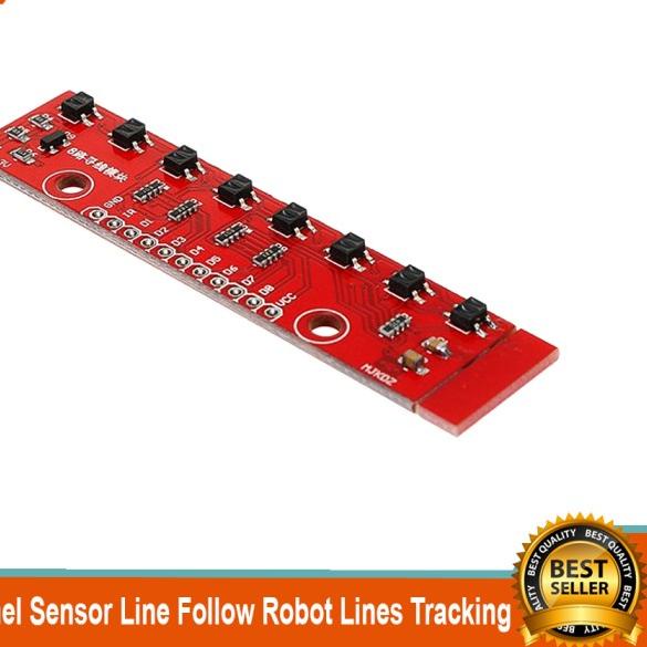 Jual 8 channel Sensor Line Follow Robot Lines Tracking Sensor IR ...
