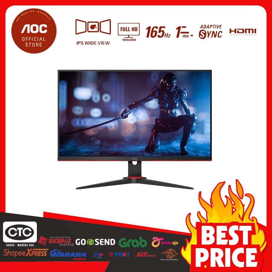 Jual Monitor Led Aoc G Spe Adaptive Sync Ms Ips Hz Fhd