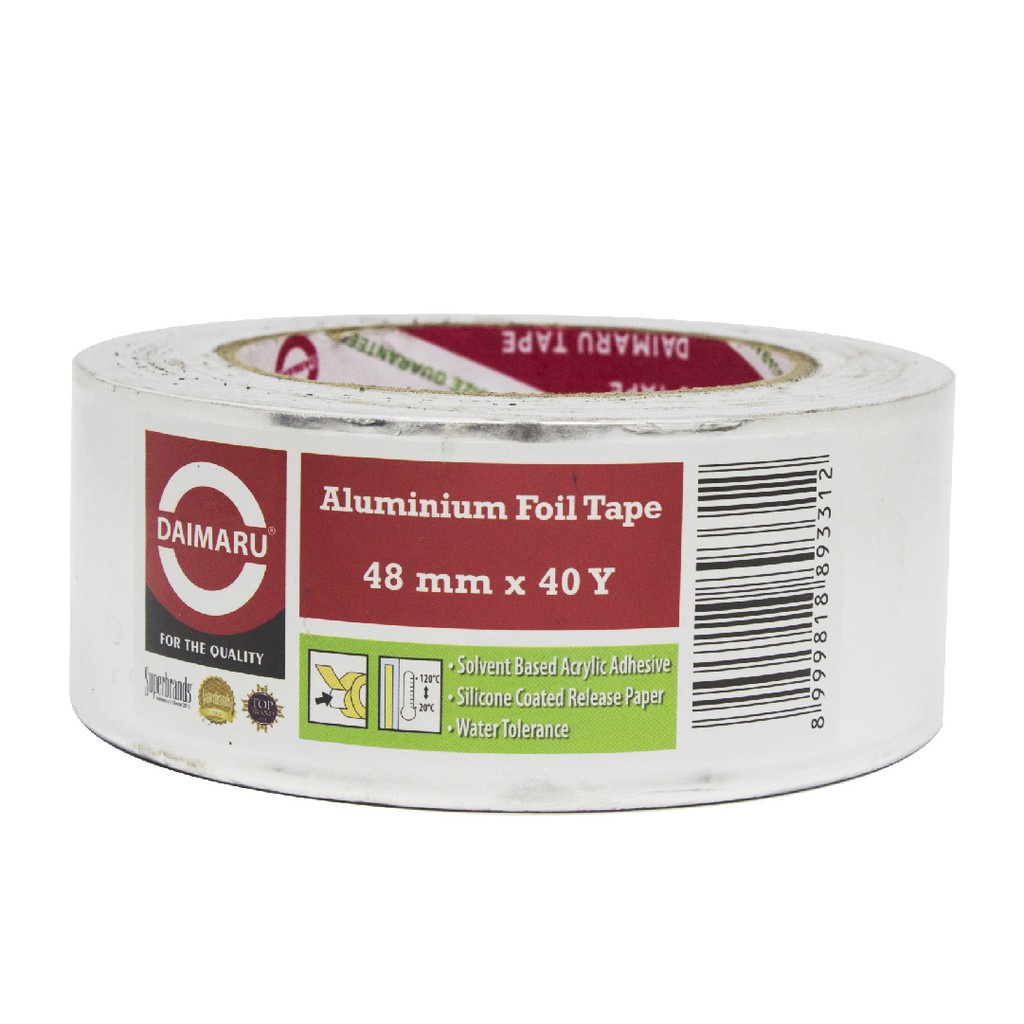 Jual Aluminium Tape Daimaru Lakban Aluminium Foil 48mm X 22m Shopee Indonesia