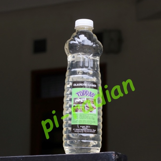 Jual TOPPAS Oil & Grease Cleaner / Pembersih Oli 500ml 500 ml murah ...