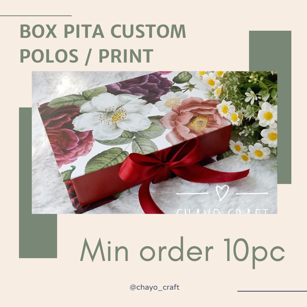 Jual Box Pita Custom | Shopee Indonesia