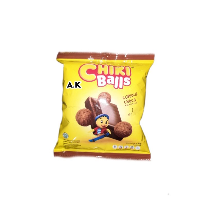 Jual Chiki Balls Cokelat Renceng G X Pcs Shopee Indonesia