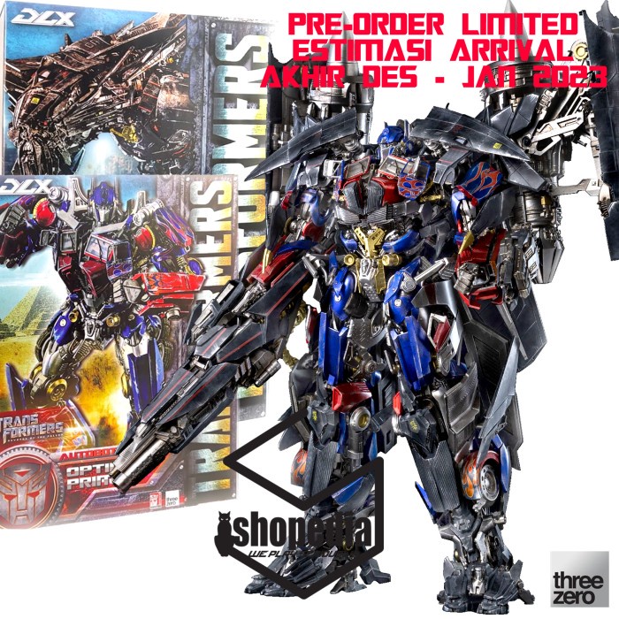 Jual Threezero DLX Jetpower Set Optimus Prime and Jetfire Transformers ...