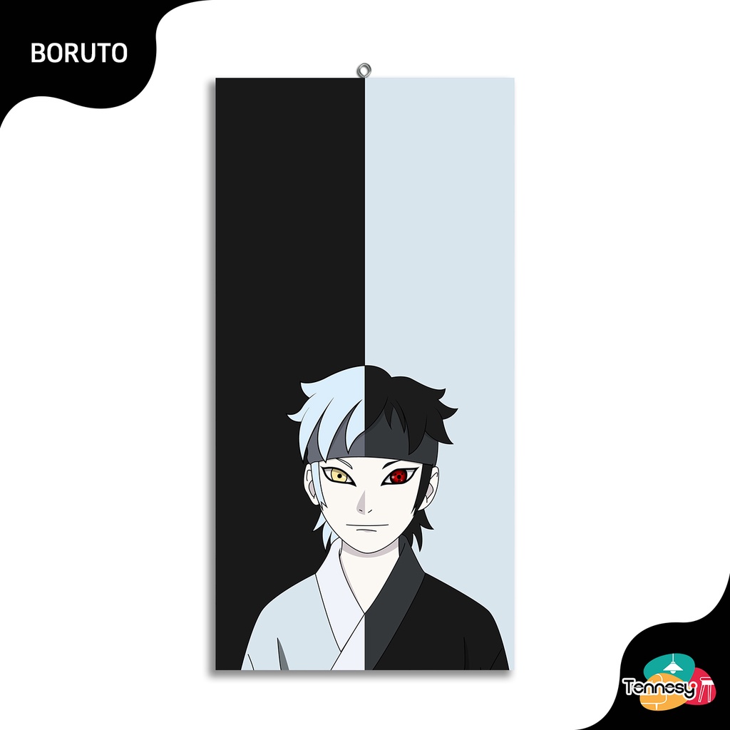 Jual HIASAN DINDING BORUTO SARADA MITSUKI NARUTO 15x30CM WALL