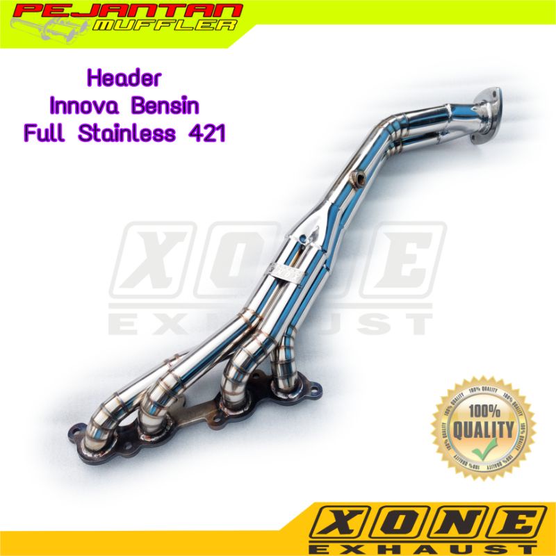 Jual Header / Manifold Innova Bensin 421 Stainless Xone Exhaust ...