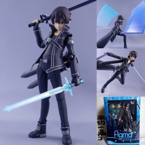 Jual Action figure figma sword art online kirito kode 174 ols76 ...
