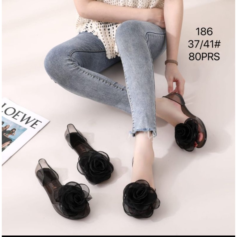 Sandal sepatu jelly sale